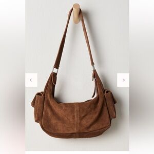 Free people Siren suede shoulder bag